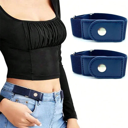 Elastische Riem Set - FlexiFit - Verstelbare Maat - Onzichtbaar Ontwerp