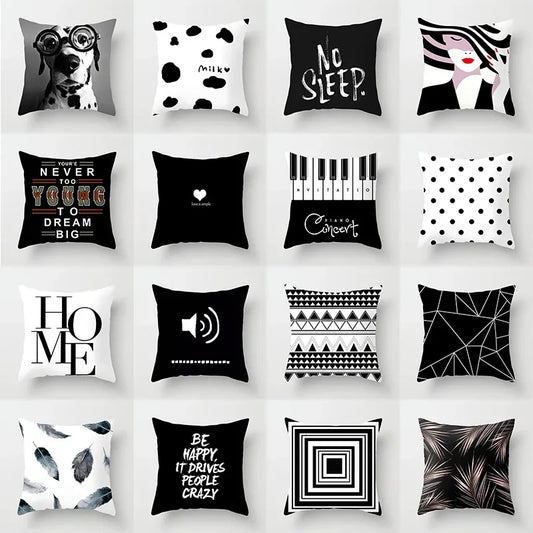 Kussenhoes - DecoLuxe - Geometrisch Design - Stijlvolle Woondecoratie