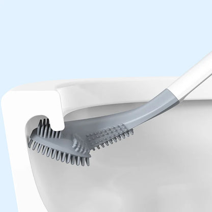 Toiletborstel - CleanMax - Siliconen Handvat - Geen Dode Hoek Schoonmaak