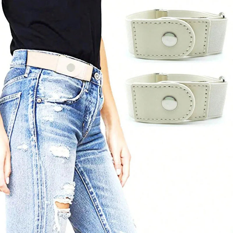 Elastische Riem Set - FlexiFit - Verstelbare Maat - Onzichtbaar Ontwerp