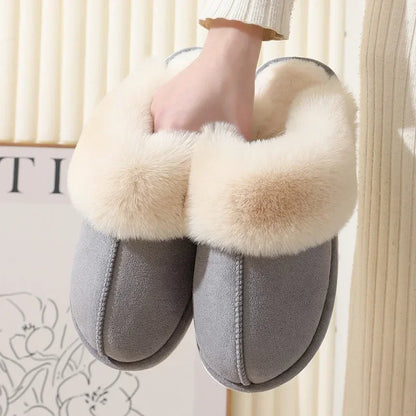 Verwarmde Pantoffels - CozyFeet - Pluche Bont - Antislip Binnencomfort