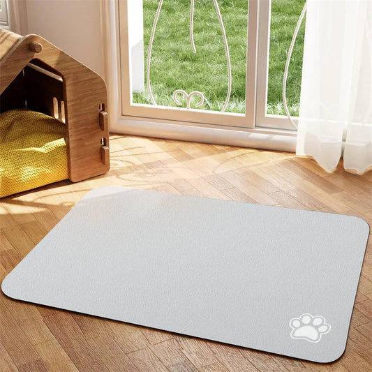 Huisdier Voer Mat - QuickSip - Absorberend Design - Makkelijk Schoonmaken