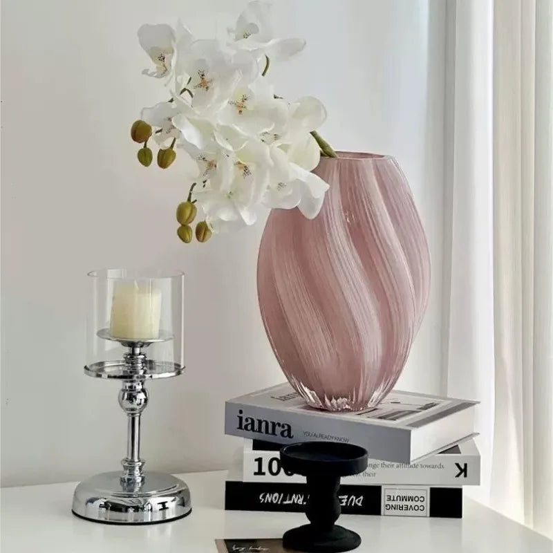 Glazen Vaas - TwistDesign - Moderne Decoratie - Elegante Stijl