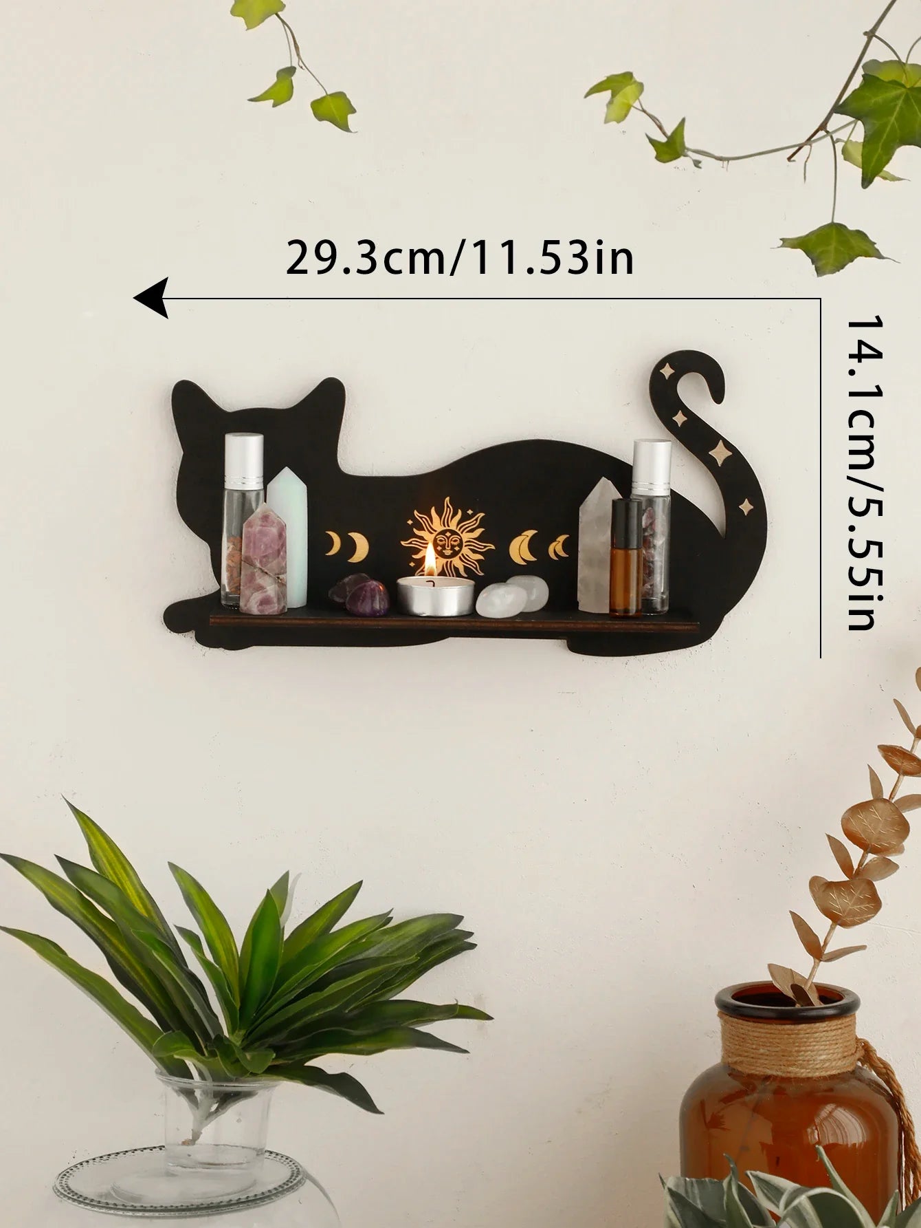 Kattenplank - PurrZone - Zwevend Ontwerp - Ruimtebesparende Oplossing