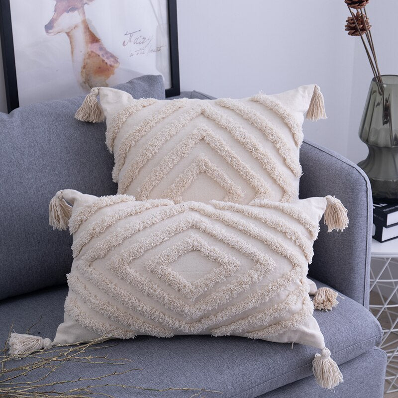 Kussenslopen - CasaLuxe - Boho Chic - Gezellige Woondecoratie