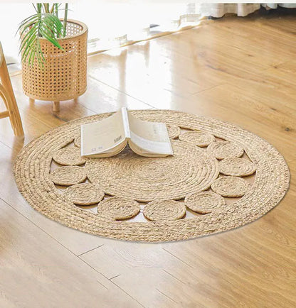 Vloerkleed - GreenGras - Handgeweven Design - Anti-slip Onderkant