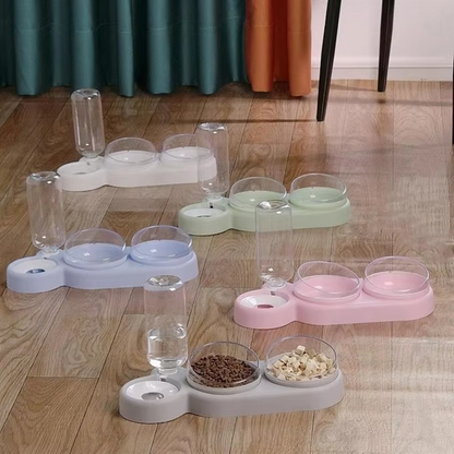 Huisdier Voedingsstation - FeedFlow - 3-in-1 Design - Vaatwasserbestendig