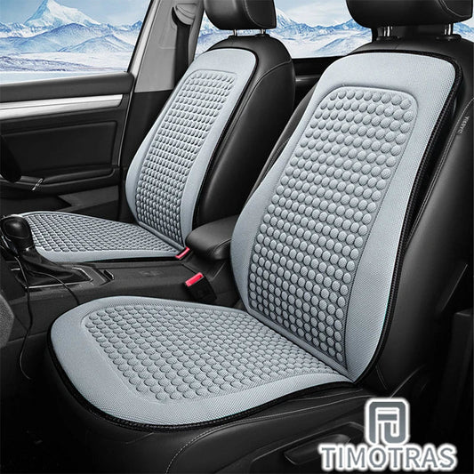 Autostoelkussen - CoolSeat - Ijszijde Stof - Ademend Comfort