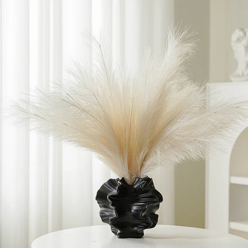 Keramische Vaas - NordicStyle - Koraal Design - Stijlvolle Decoratie