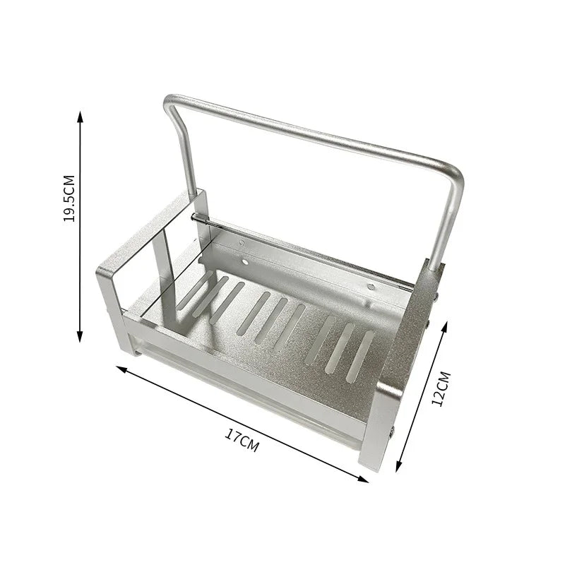 Sponshouder - CleanMax - Ruimtebesparend Ontwerp - Afgietbak Organizer