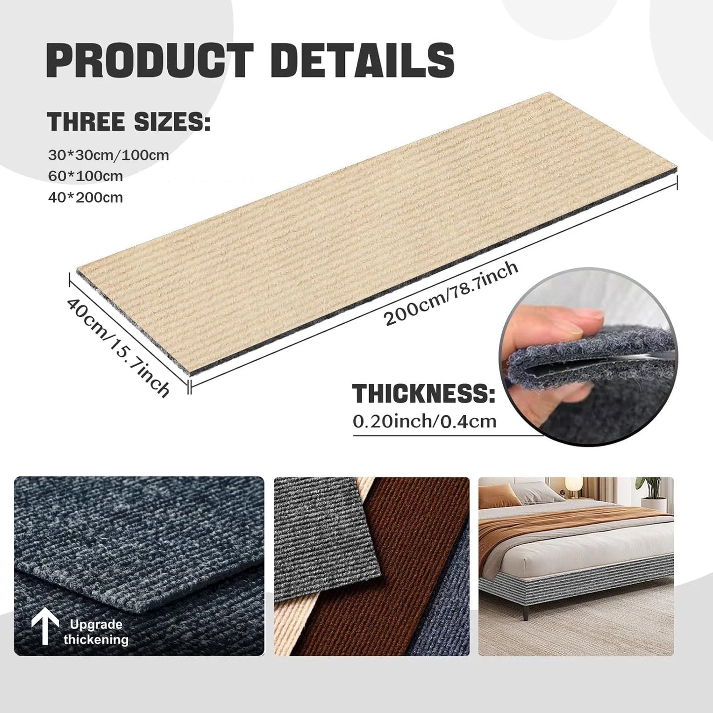 Krabmat - ProtectoPad - Zelfklevend - Meubel Bescherming