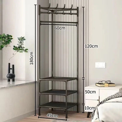 Kledingrek - SpaceSaver - Opvouwbaar Design - Hoekopslag