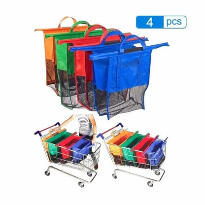 Trolley Tas - CarrySet - Vouwbaar Design - Herbruikbare Opbergtas