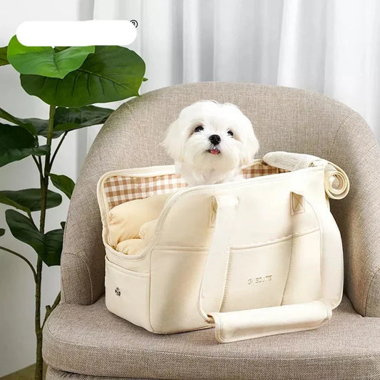 Huisdier Reistas - LuxCarry - Comfortabel Reizen - Ademend Ontwerp