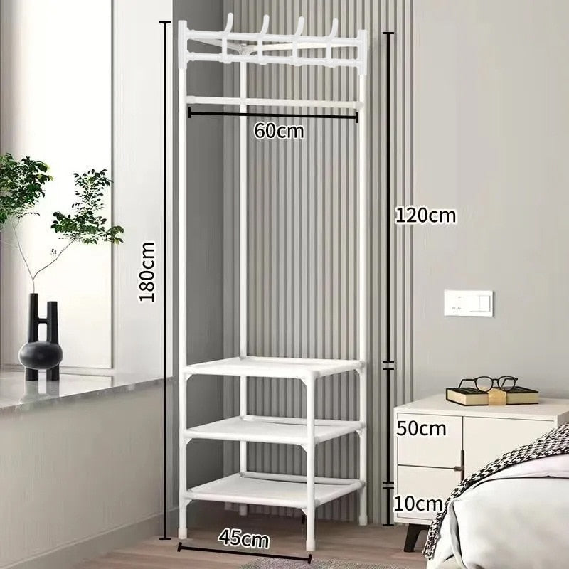 Kledingrek - SpaceSaver - Opvouwbaar Design - Hoekopslag