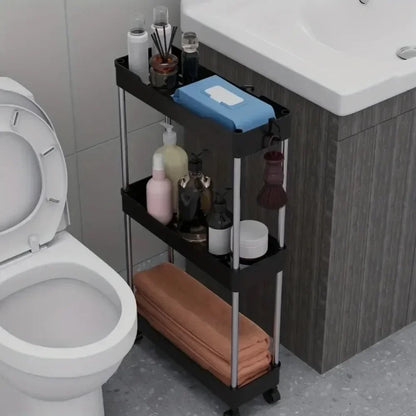 Opbergwagen - FlexiShelf - Meerlagig Ontwerp - Ruimtebesparende Oplossing