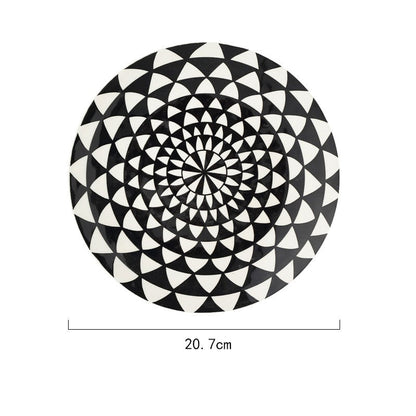 Keramische Mokken - Artistry - Handbeschilderd Design - Geometrische Patronen