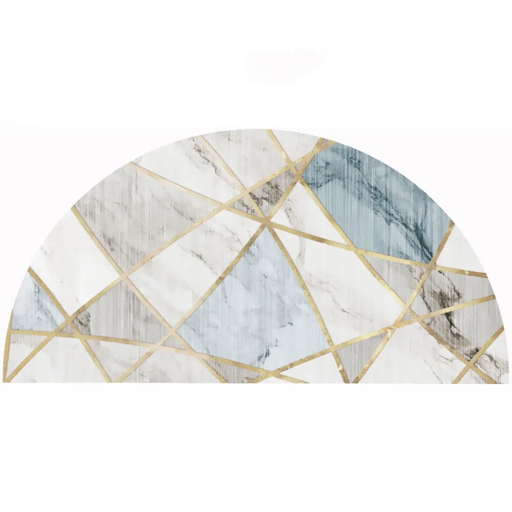 Vloerkleed - DecoCurve - Antislip Design - Stijlvol Halfrond