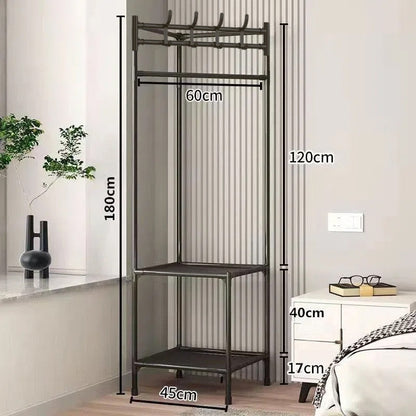 Kledingrek - SpaceSaver - Opvouwbaar Design - Hoekopslag