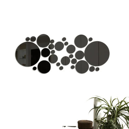 Spiegel Muurstickers - Miralux - 3D Acryl Design - Moderne Woondecoratie