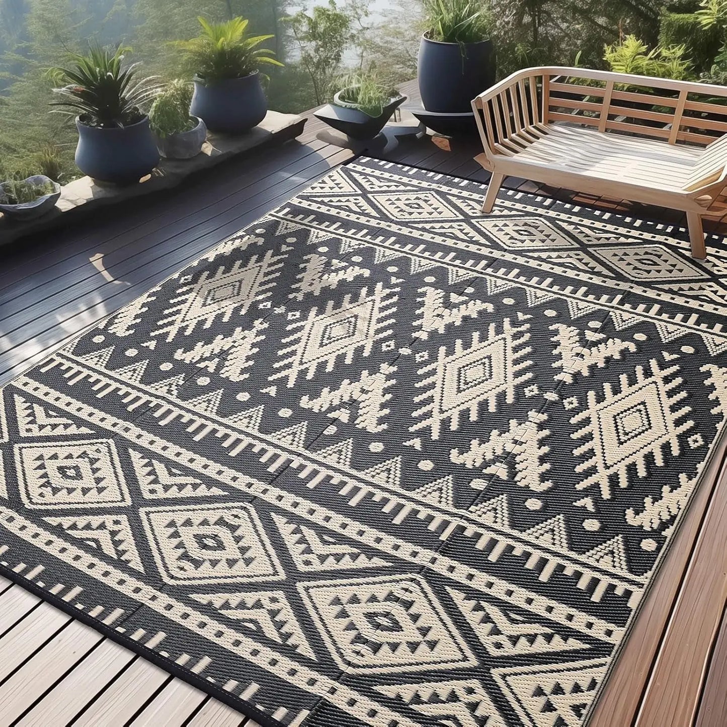 Tuinkleed - BohoStyle - Omkeerbaar Design - Buitendecoratie