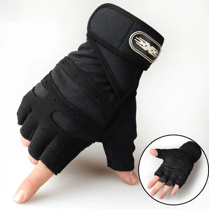 Fitness Handschoenen - PowerFlex - Schokbestendige Bescherming - Sport & Fietsen