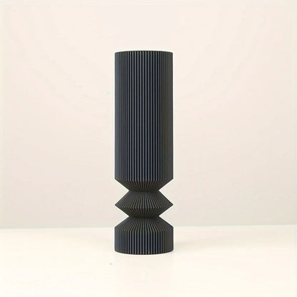 Vaas - NordicStyle - Zwart Design - Elegante Woondecoratie