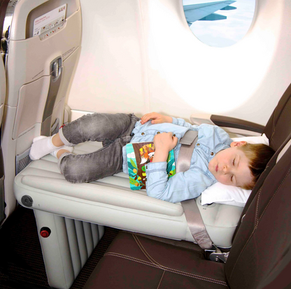 Opblaasbaar Vliegtuigbed - FlyEase - Comfortabel Rust - Draagbaar Ontwerp