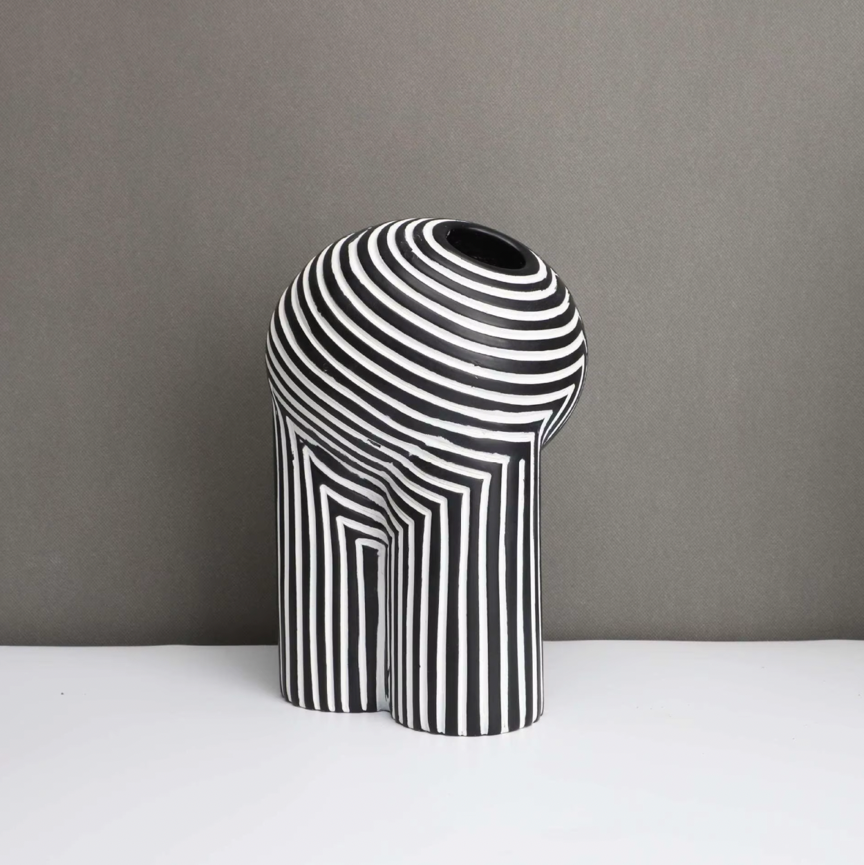 Vaas Collectie - MonoVase - Zwart & Wit - Modern Design