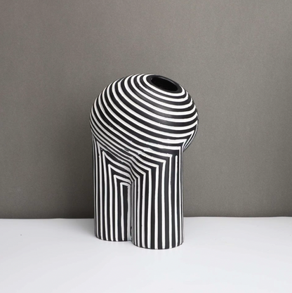 Vaas Collectie - MonoVase - Zwart & Wit - Modern Design
