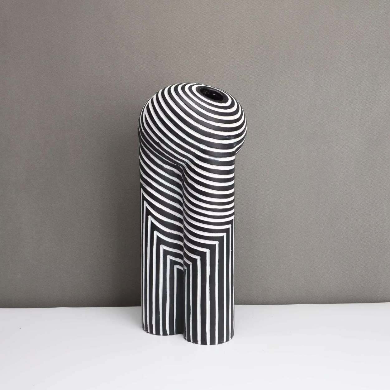 Vaas Collectie - MonoVase - Zwart & Wit - Modern Design
