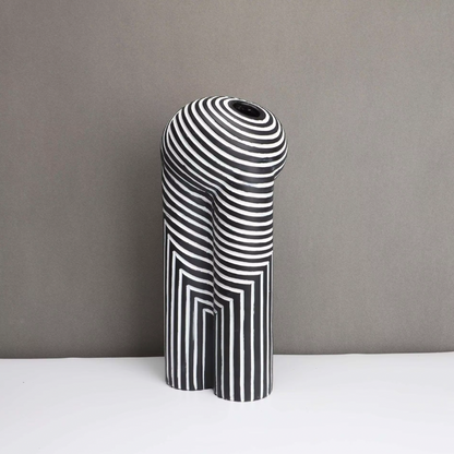 Vaas Collectie - MonoVase - Zwart & Wit - Modern Design