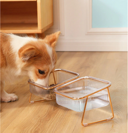 Voederbak - PetEase - Verhoogd Design - Duurzaam voor Katten & Kleine Honden