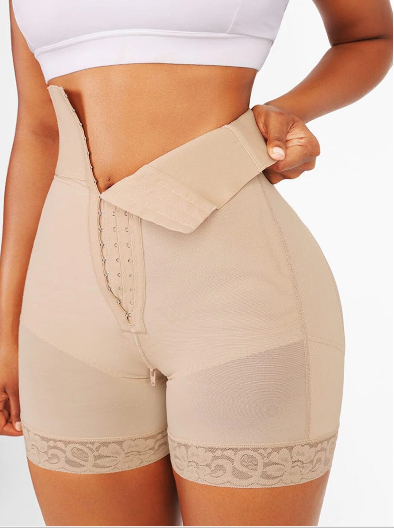 Buikcontrole Shorts - ShapeFit - Hoge Taille - Vormgevende Ondersteuning