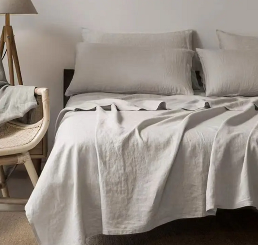 Beddengoed Set - PureLuxe - Linnen Stof - Koel & Ademend