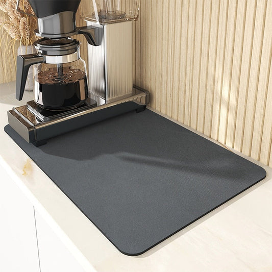 Afvoer Mat - QuickDry - Absorberend Design - Keukenblad