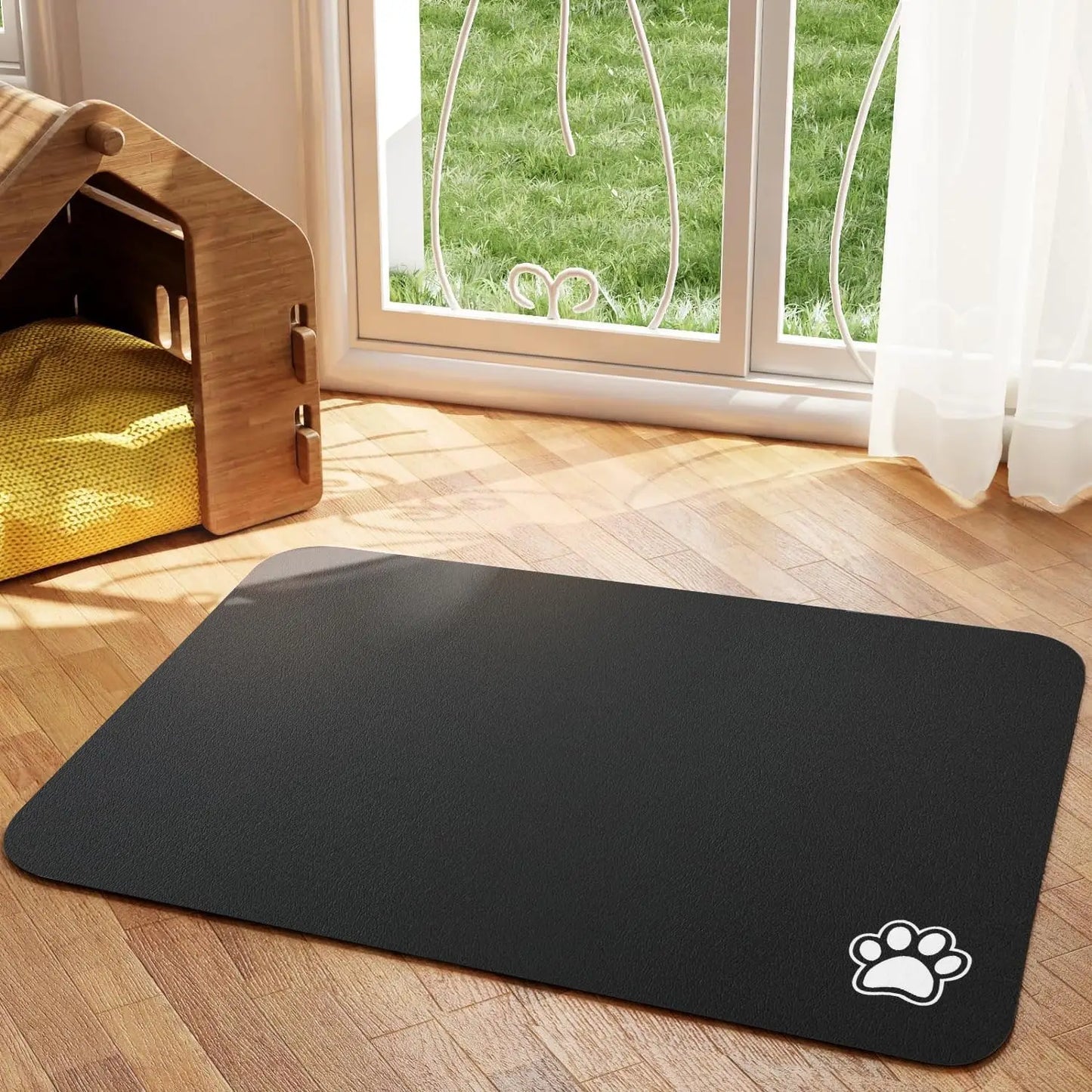 Huisdier Voer Mat - QuickSip - Absorberend Design - Makkelijk Schoonmaken