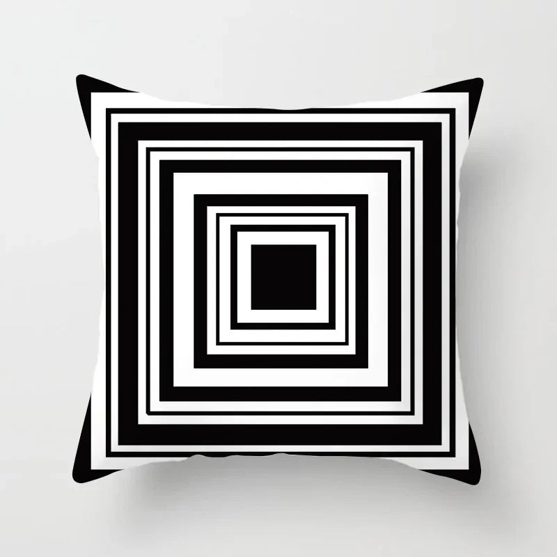Kussenhoes - DecoLuxe - Geometrisch Design - Stijlvolle Woondecoratie