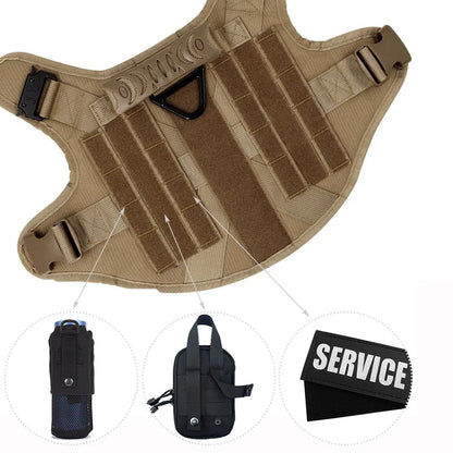 Hondharnas - GuardPaw - Tactisch Design - Verstelbare Pasvorm