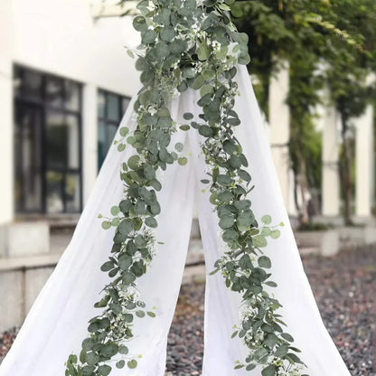 Eucalyptus Slinger Set - Verdia - Kunstblad Klimop - Woondecoratie & Bruiloft