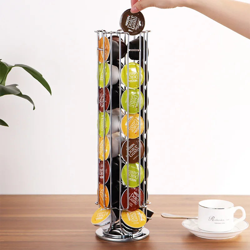 Capsulehouder - CoffeeMax - Draairack - Capaciteit van 32