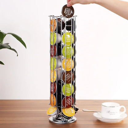 Capsulehouder - CoffeeMax - Draairack - Capaciteit van 32