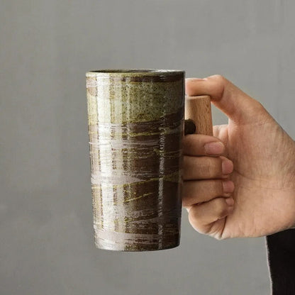 Keramische Mok - BrewEase - Warmtebehoudend Ontwerp - Stijlvolle Nordic Uitstraling