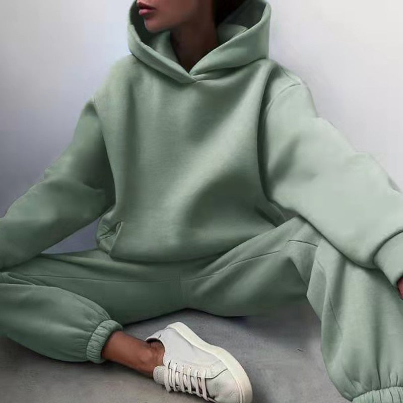 Dames Lounge Set - CozyFit - Oversized Sweatshirt - Comfortabele Joggingbroek