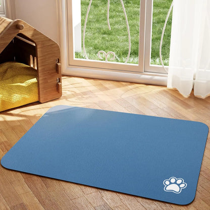 Huisdier Voer Mat - QuickSip - Absorberend Design - Makkelijk Schoonmaken
