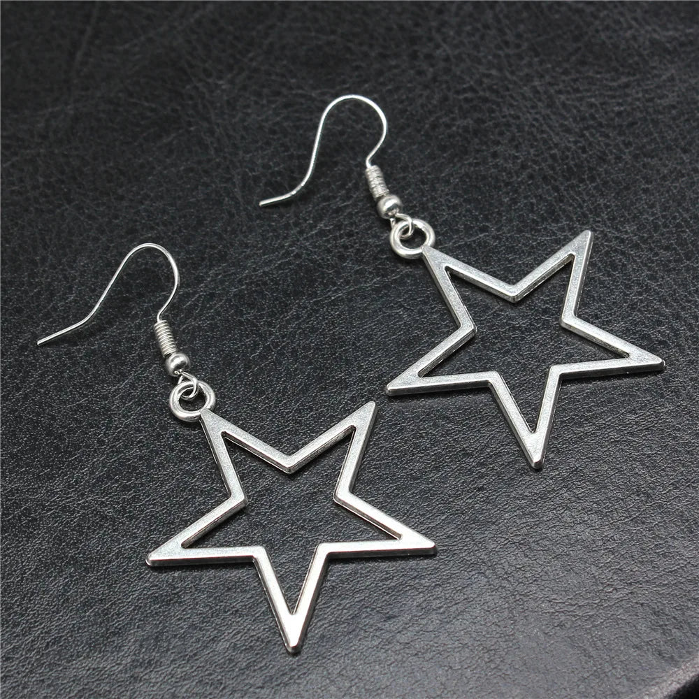 Oorbellen - StarLuxe - Antieke Stijl - Holle Hanger