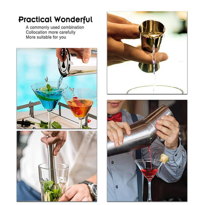 Cocktailshaker Set - MixPro - RVS - Professionele Bar Tools