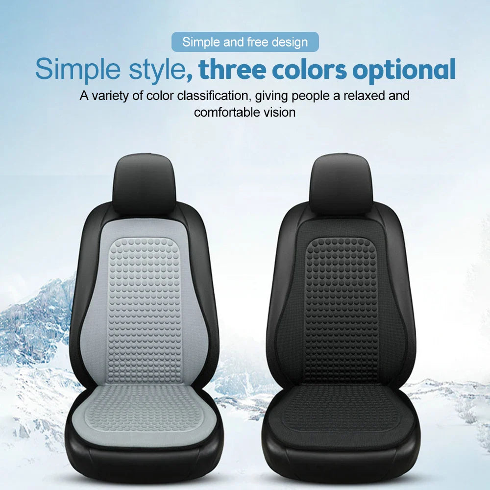 Autostoelkussen - CoolSeat - Ijszijde Stof - Ademend Comfort