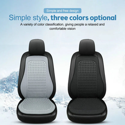 Autostoelkussen - CoolSeat - Ijszijde Stof - Ademend Comfort