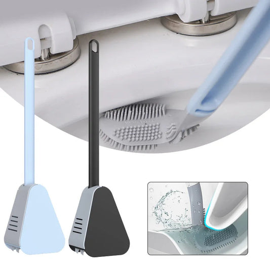 Toiletborstel - CleanMax - Siliconen Handvat - Geen Dode Hoek Schoonmaak